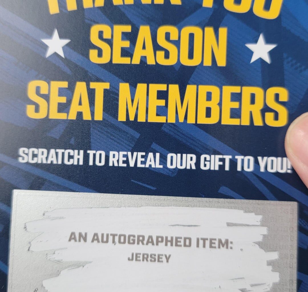 Choose a seat reward