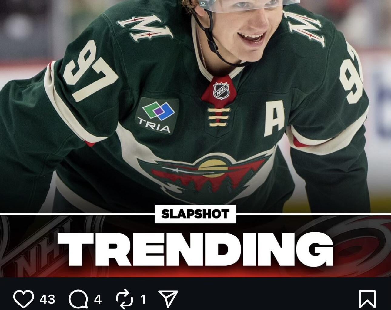 Canes are pursuing Kaprizov