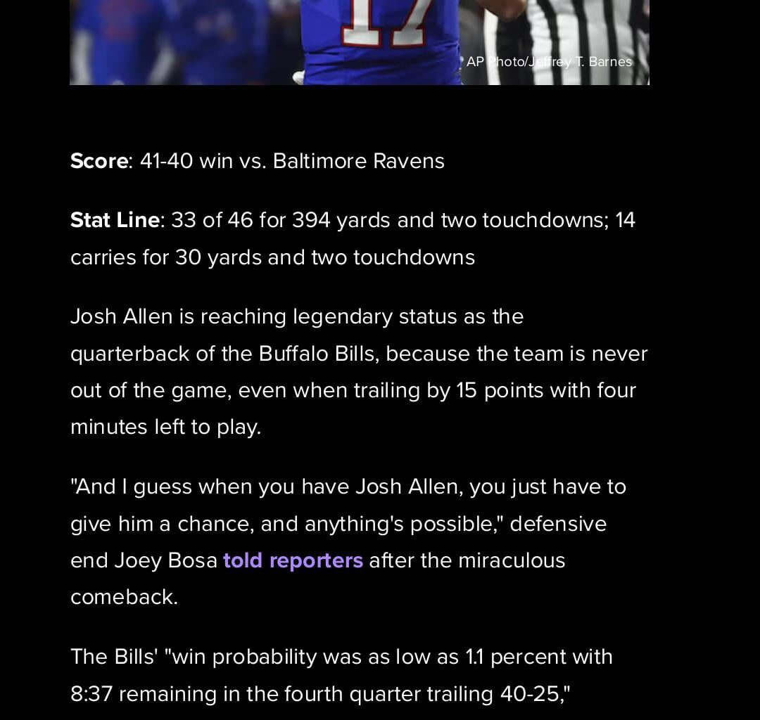 Bleacher Report gave Josh an A+++ grade, I guess he's breaking letter grades along with math now