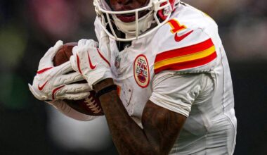 [Russini] Chiefs HC Andy Reid says he anticipates WR Xavier Worthy (shoulder) will play Sunday against the Ravens.