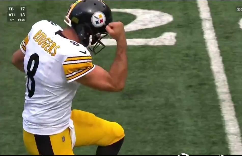 The Rodgers uppercut 🙂