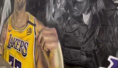 New Luka Doncic, Gigi Bryant and Kobe Bryant mural in Burbank, CA