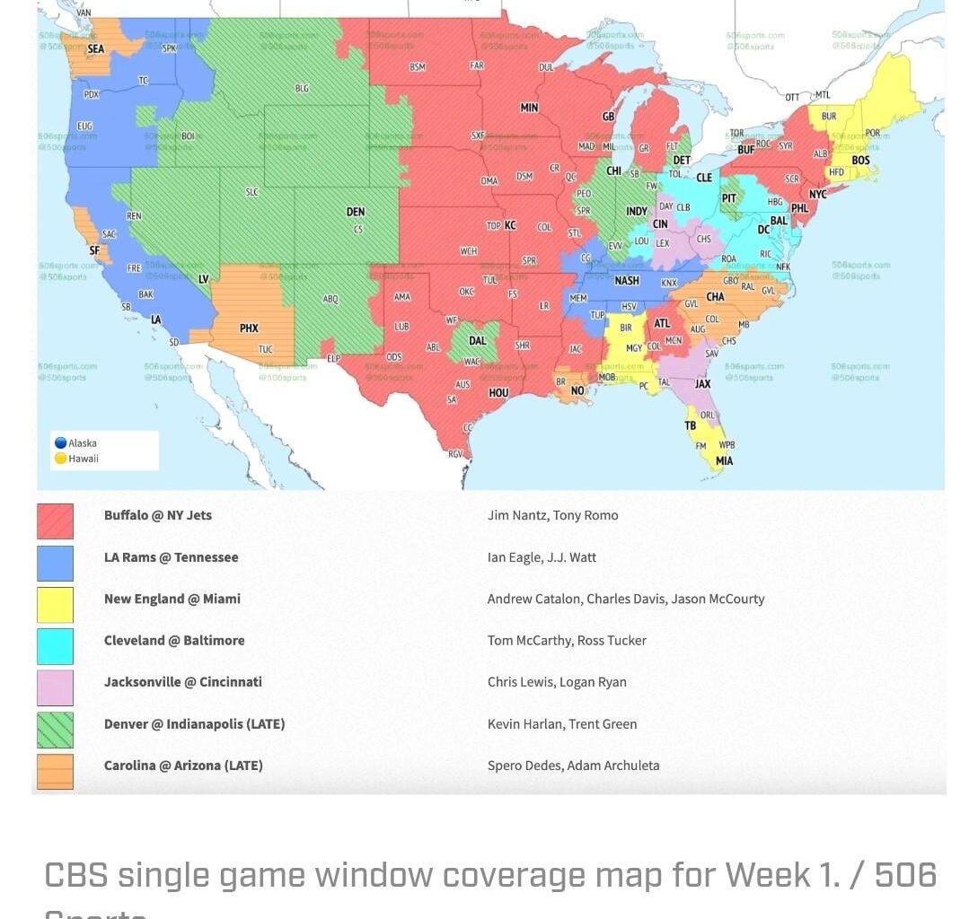 Titans TV viewing area week 2
