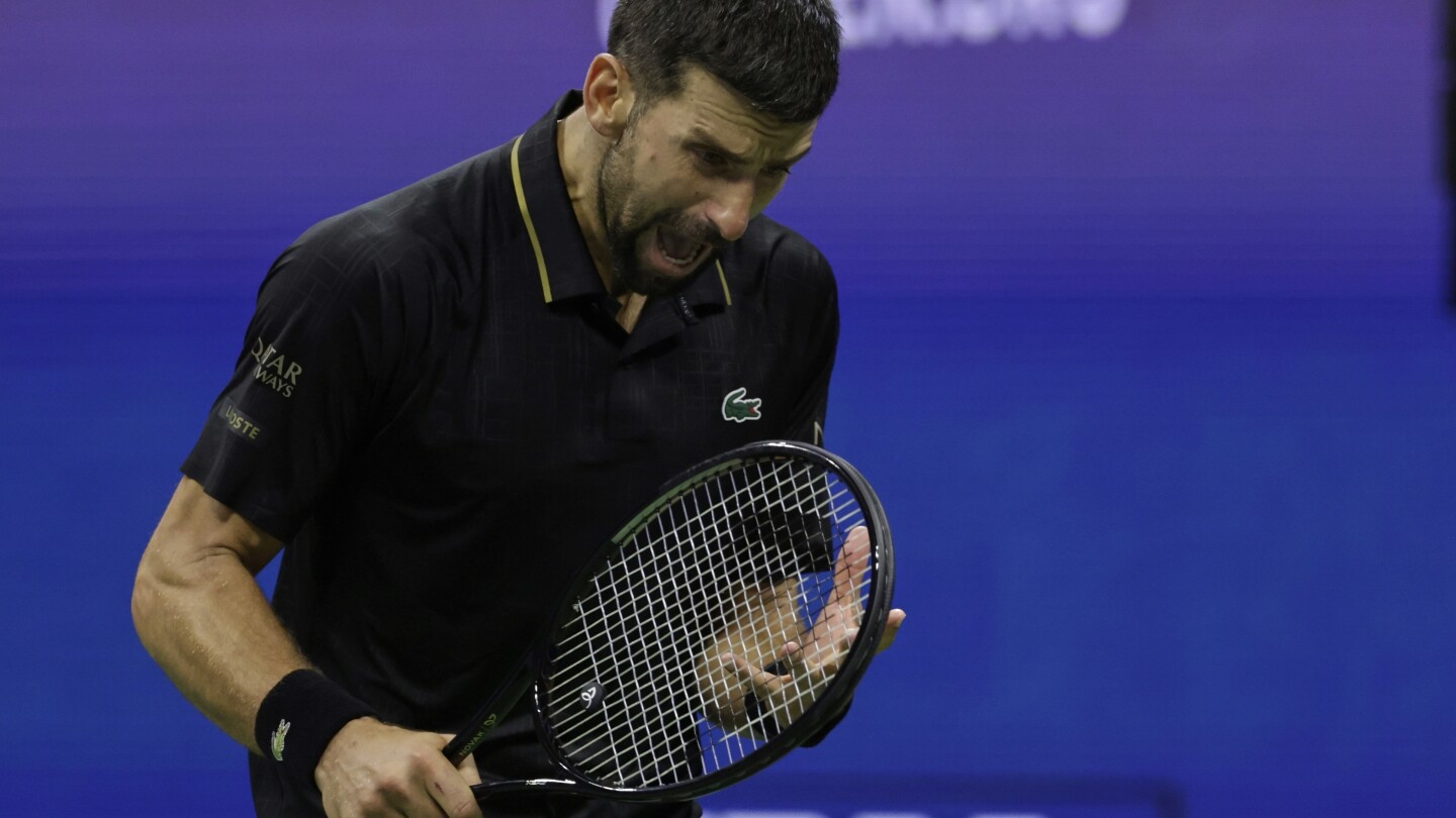 Djokovic returns to US Open semis, is now 11-0 against Fritz