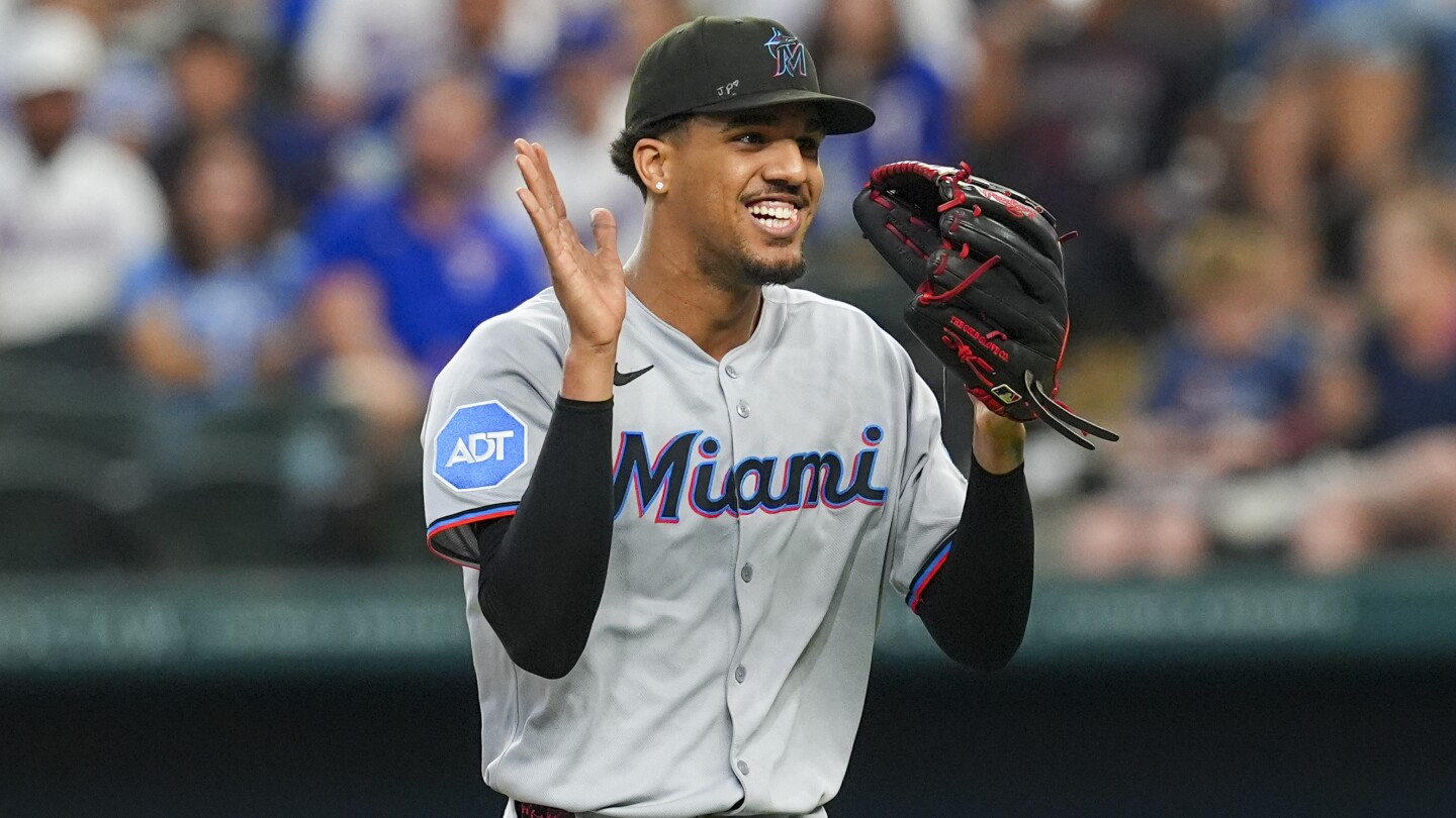Marlins win 6th in a row with a 4-2 victory over Rangers, who have lost 7 straight