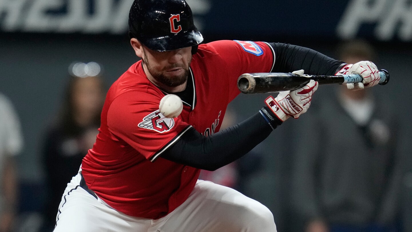 Guardians' David Fry hospitalized after being hit in face by pitch during crucial win over Tigers