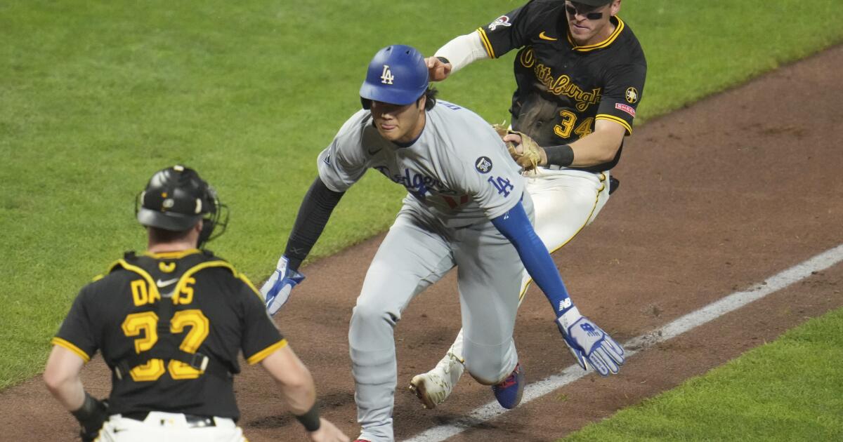Inconsistency plagues Dodgers again in loss to Pirates