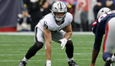 Brock Bowers back at Raiders practice