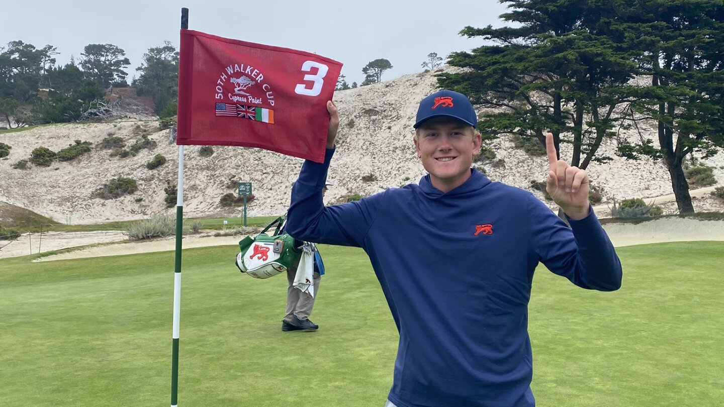 'One of those days': Luke Poulter holes out for eagle, ace in first three holes at Cypress Point