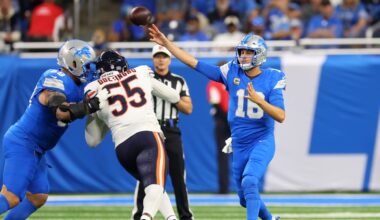 Jared Goff: Lions' pass protection vs. Bears was as good as I've ever played behind