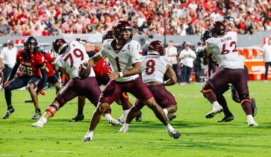 Drones, Stewart lead Virginia Tech past N.C. State 23-21 in ACC opener