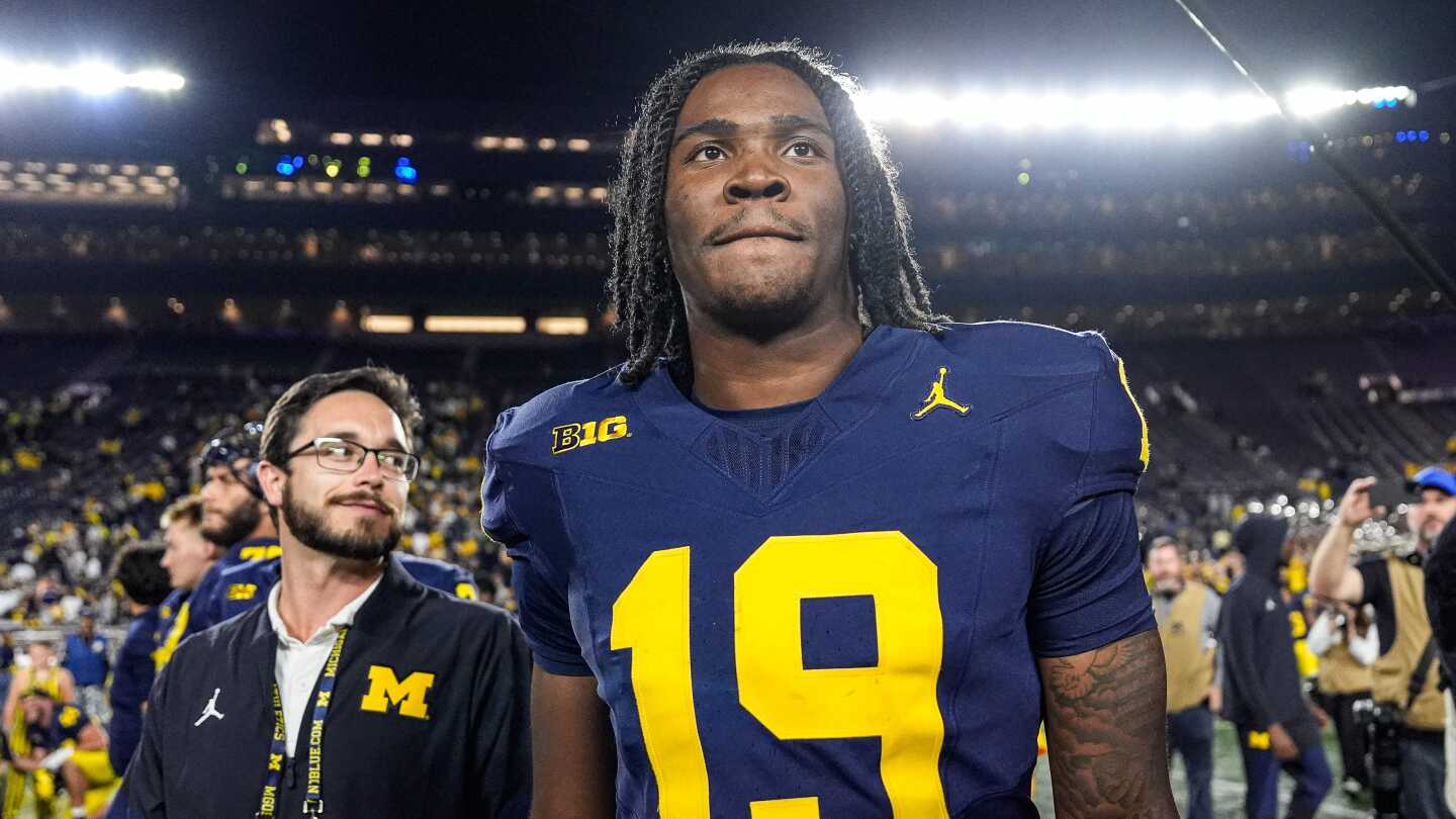 College football Week 2: No. 15 Michigan visits No. 18 Oklahoma in matchup of storied programs