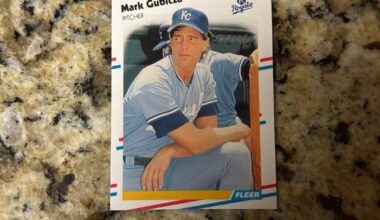 Pulled a 1988 Gubie card!