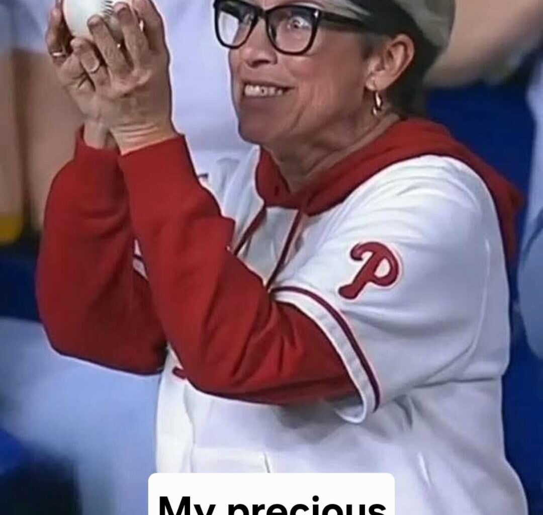 My precious / Phillies Karen with the ball