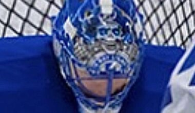 New Gasparilla/Pirate helmet for Jonas Johansson worn at practice