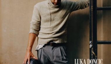 Luka on the cover of Wall Street Journal Magazine