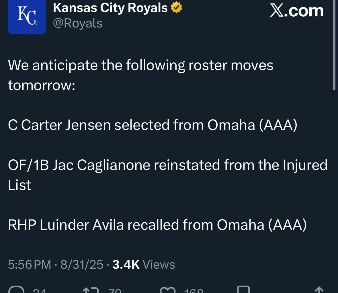 Jensen and Cags get the call