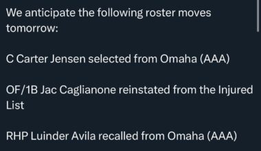 Jensen and Cags get the call