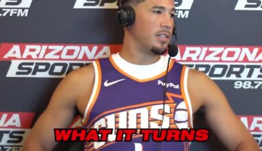 Devin Booker on the Suns’ failed Big 3 era featuring Kevin Durant and Bradley Beal: “This last couple years, it was win a championship or bust. We didn’t even make the Play-In. Definitely the toughest two years of my career.”