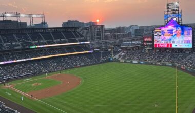 First time at Coor’s Field 🫶🏾