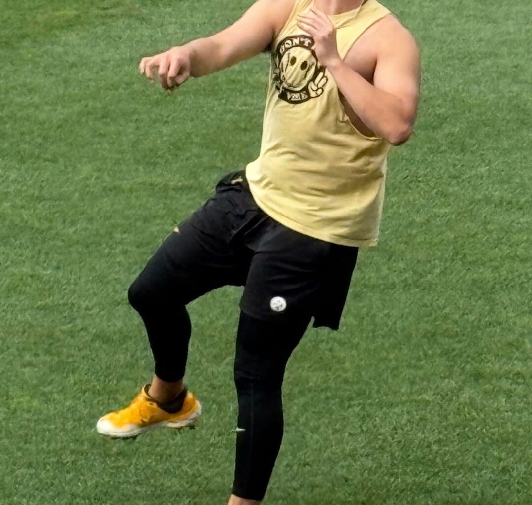 PNC Park on off day and Skenes was there!!