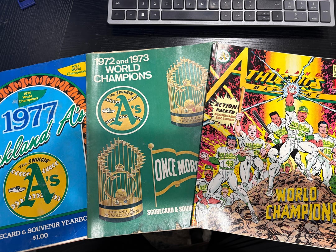 Anyone want old memorabilia