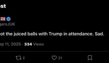 Yankees only playing good for Trump lol