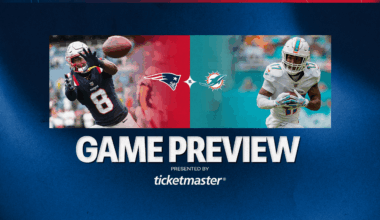 Official Gameday - Patriots vs Dolphins - Pre Game Thread