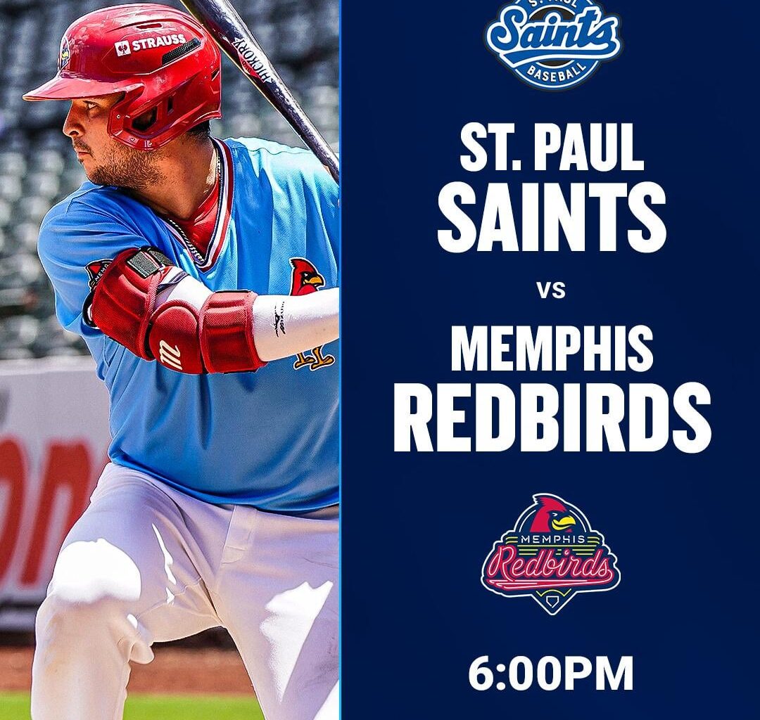 Memphis Redbirds vs St Paul on FDSN tonight at 6pm!