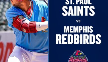 Memphis Redbirds vs St Paul on FDSN tonight at 6pm!
