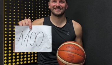 Luka is now Slovenia’s best scorer of all time with 1100 pts scored for the national team. And he only played 46 games! 🪄