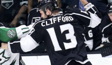 There are now just Kyle Clifford days left until the Kings season opener  🏒