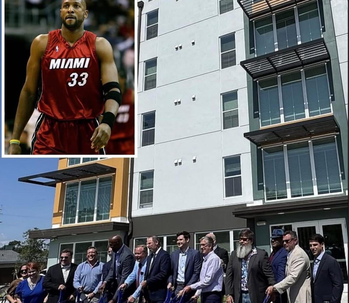 NBA legend Alonzo Mourning built a 37 million dollar senior living complex in Florida, called Astoria on 9th. It has 120 apartments, with one and two bedroom homes that are between 635 and 900 square feet.