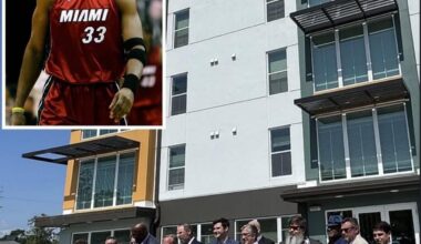 NBA legend Alonzo Mourning built a 37 million dollar senior living complex in Florida, called Astoria on 9th. It has 120 apartments, with one and two bedroom homes that are between 635 and 900 square feet.