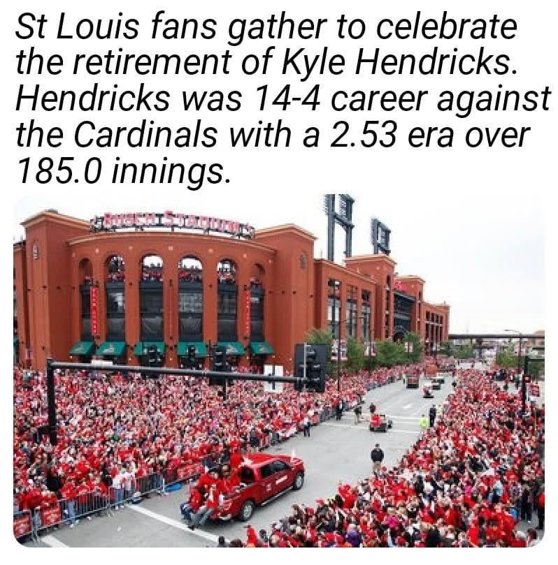 Enjoy your retirement Professor Hendricks!