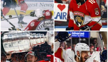 Dave Lowry, Anthony Duclair, Vladimir Tarasenko & AJ Greer days until opening night!