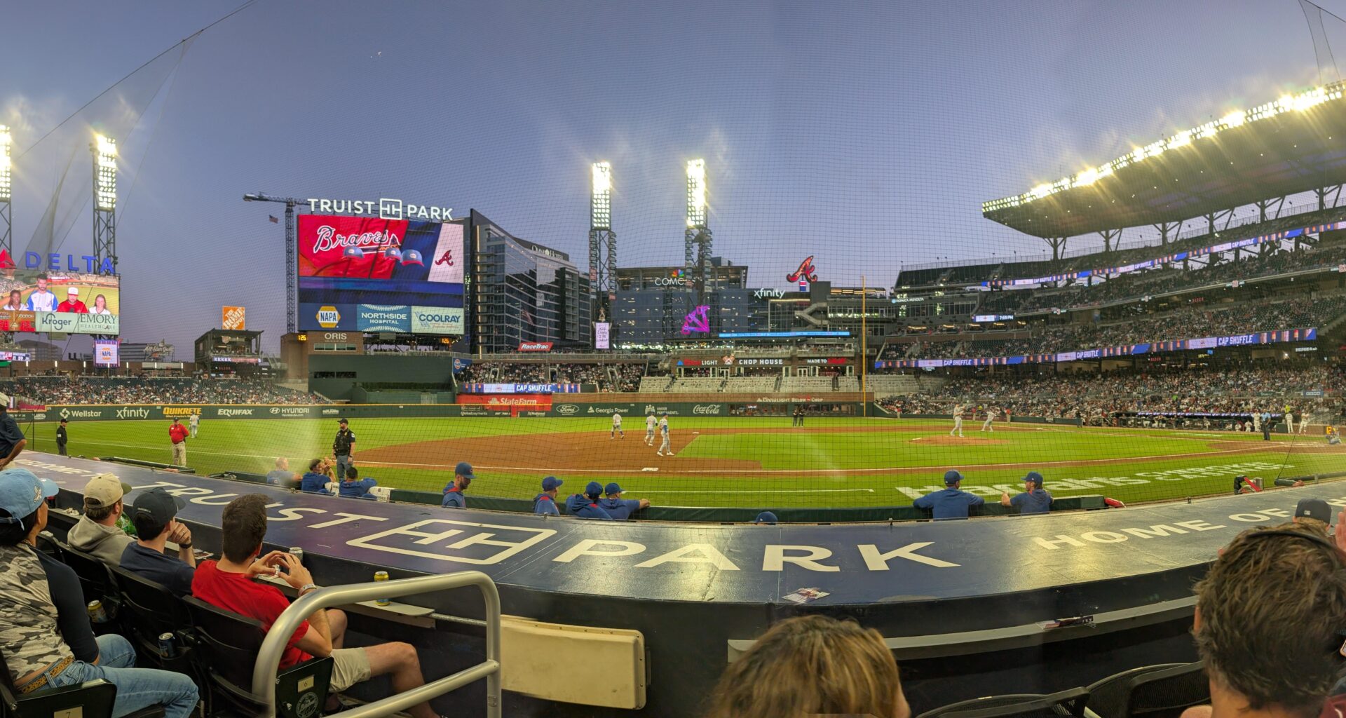 First ballgame in three years after taking a job overseas and I was gifted a Cub dub for my birthday!