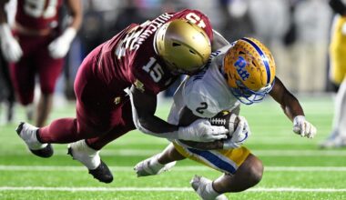 Boston College Football's Initial Availability Report vs Pitt