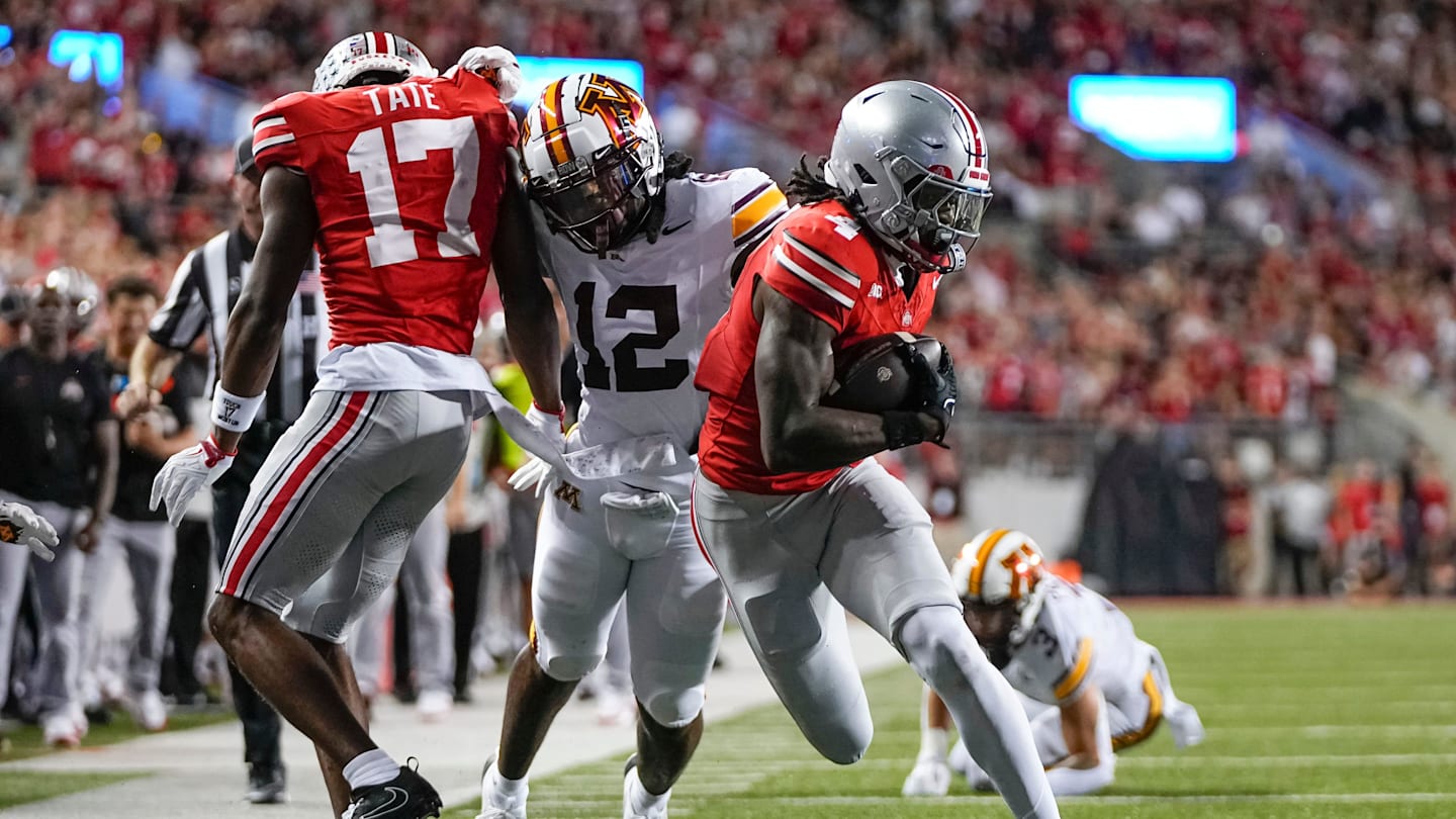 Surprise Ohio State receiver receives record-setting grade in Minnesota victory