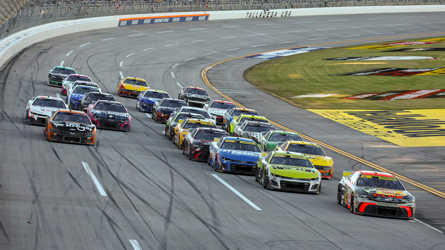 Chase Briscoe, Joe Gibbs Racing, YellaWood 500, Talladega Superspeedway, NASCAR