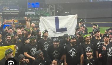 This ought to be their billy goat curse.  "The Brewers aint gonna win no more"