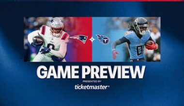 Official GameDay - Patriots v Titans - Pregame Thread