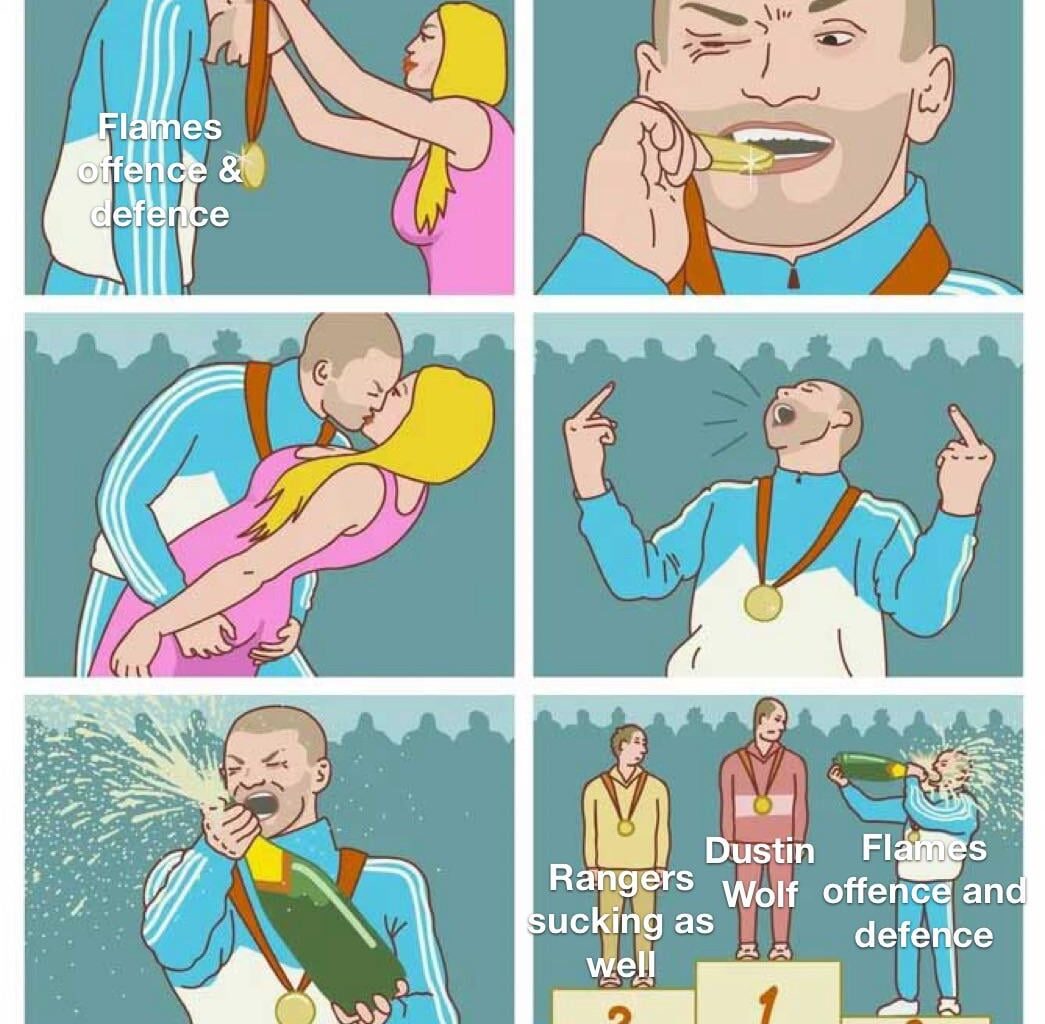 This seems appropriate after last night