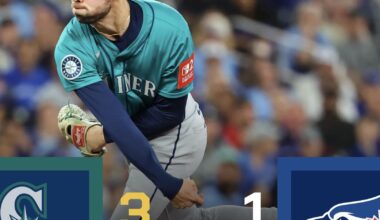 [FINAL] The Mariners take Game 1 of the ALCS in Toronto