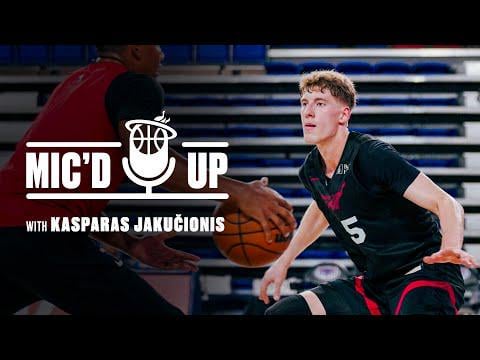 Kasparas Jakučionis | Mic'd Up At Training Camp 🎙