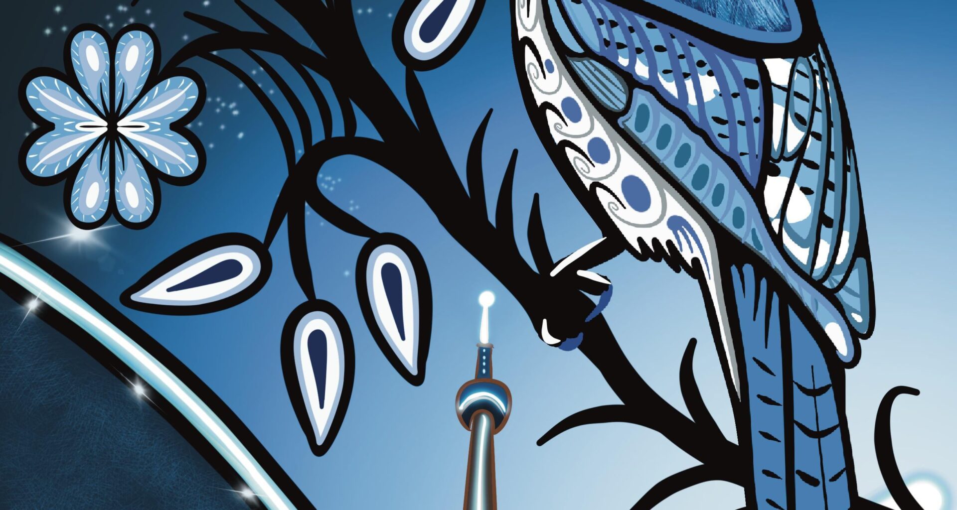 Go blue jays, digital, houlefineart (me), 2025