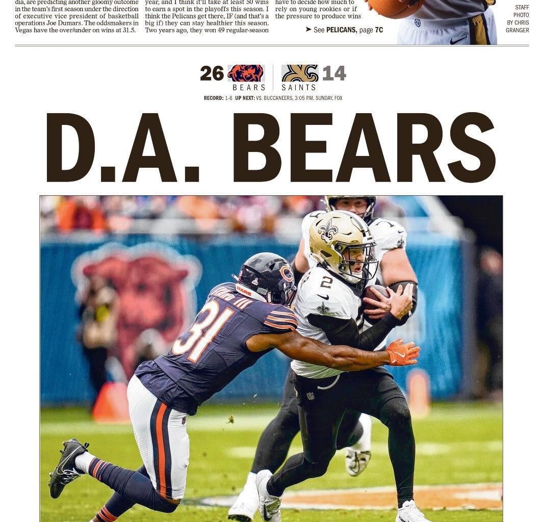 This New Orleans paper headline📰🔥