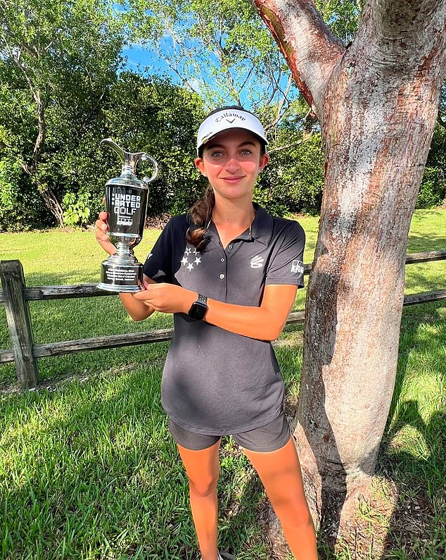 The New York native has already amassed a number of titles, including a win on the Underrated Golf Tour, organized by basketball superstar Steph Curry