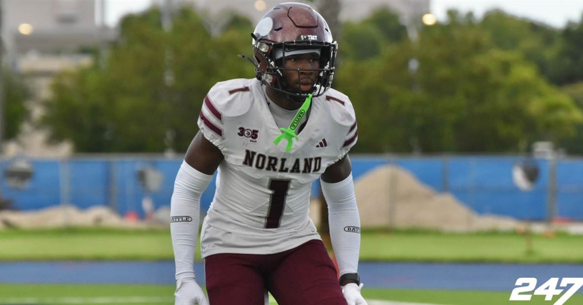 After reclassifying into the 2026 class, CB Kenton Dopson reveals Miami commit status amongst UNC interest