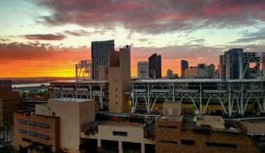 Petco Park looking extra beautiful tonight